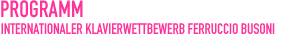 PROGRAMMA/PROGRAMM/PROGRAM