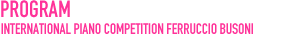 PROGRAMMA/PROGRAMM/PROGRAM